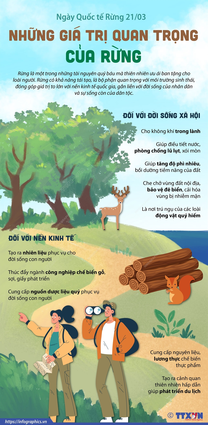 Ngày Quốc tế Rừng 21-3: Những giá trị quan trọng của rừng