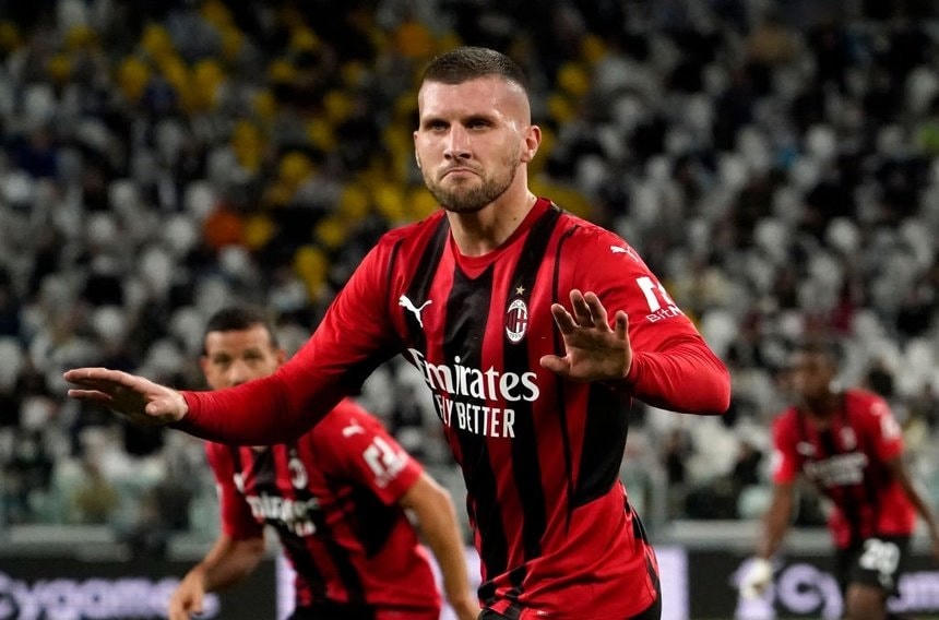 Ante Rebic gỡ hòa cho AC Milan.