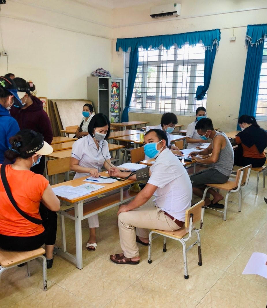Tất cả các bước và quy trình tiêm đều tuân thủ đúng quy trình.