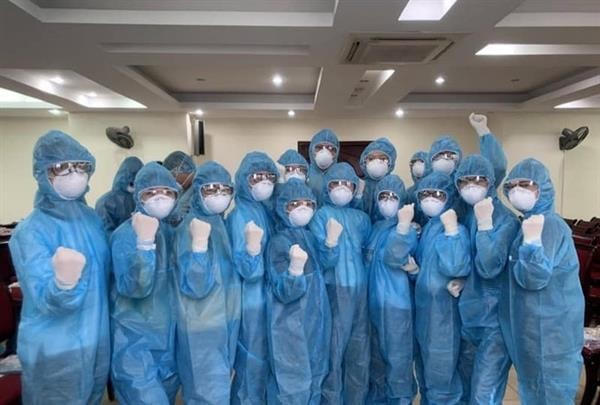 Nếu mất đoàn kết, giặc Covid sẽ hoành hành. Ảnh: VGP.