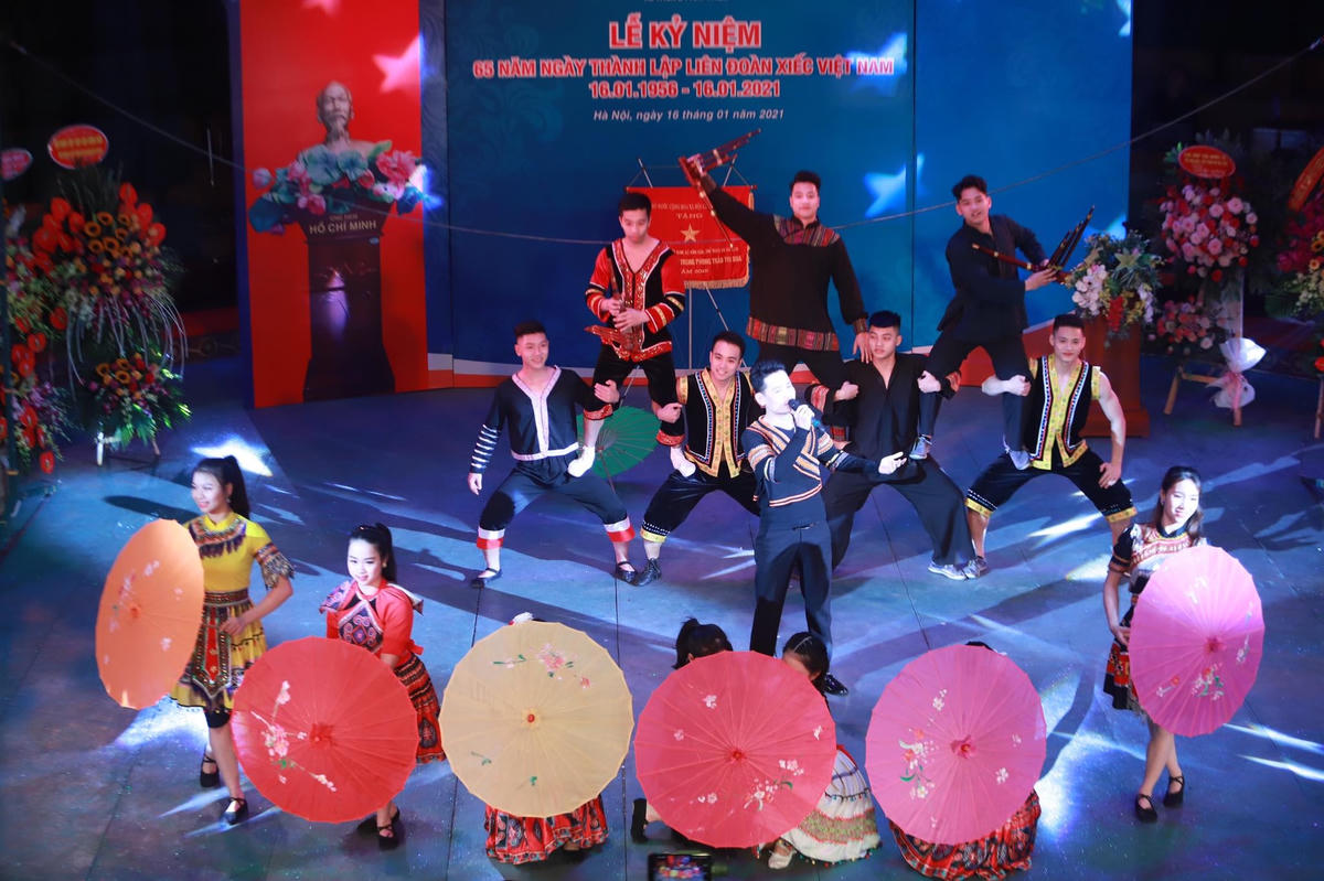 Một tiết mục tại chương trình.