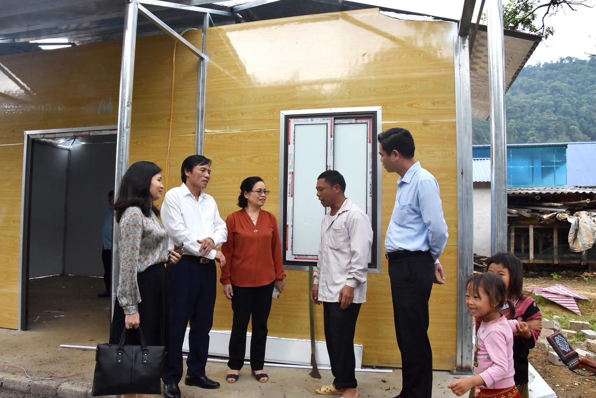 Đoàn công tác UBTƯ MTTQ Việt Nam khảo sát thực tế tại 2 xã Hang Kia và Pà Cò.