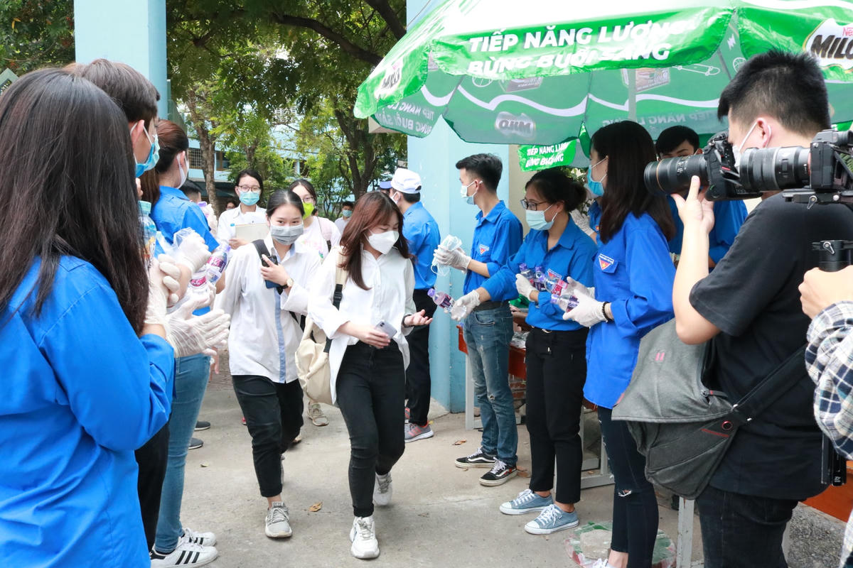Thí sinh dự thi tốt nghiệp THPT năm 2021.