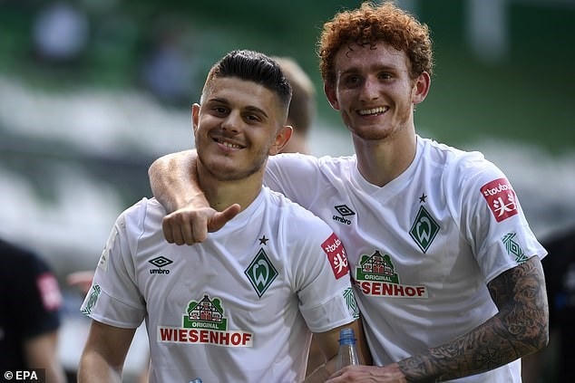 Bremen thoát hiểm để giành suất dự play-off tranh vé vớt dự Bundesliga mùa tới. (Nguồn: EPA).