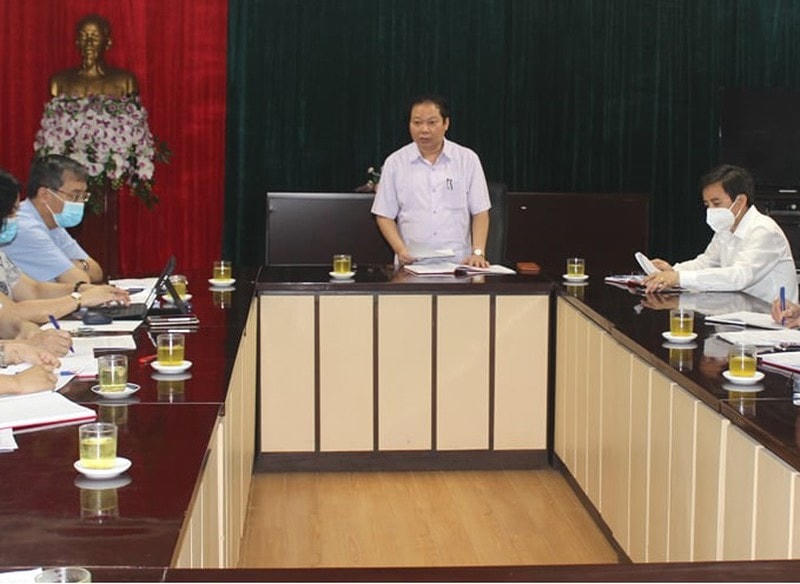 Chủ nhiệm Ủy ban Kiểm tra Tỉnh ủy Hải Dương Vũ Hồng Hiên chủ trì kỳ họp thứ 7 của Ủy ban Kiểm tra Tỉnh ủy.