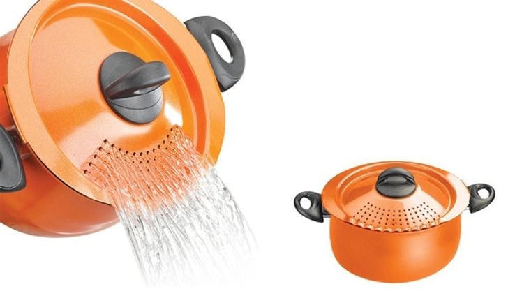 Chiếc chảo lý tưởng để nấu mì ống.  