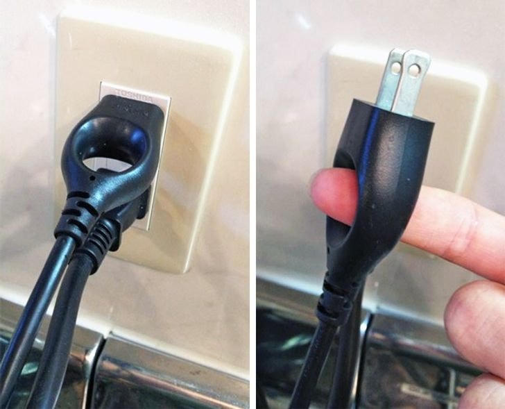 Một thiết kế phích cắm thực sự tiện lợi.  