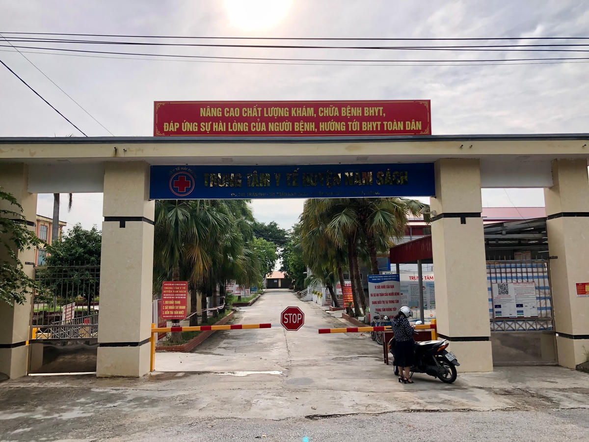 Trung tâm Y tế huyện Nam Sách sẽ tổ chức các hoạt động khám bệnh, chữa bệnh trở lại cho nhân dân từ 7h ngày 16/8.