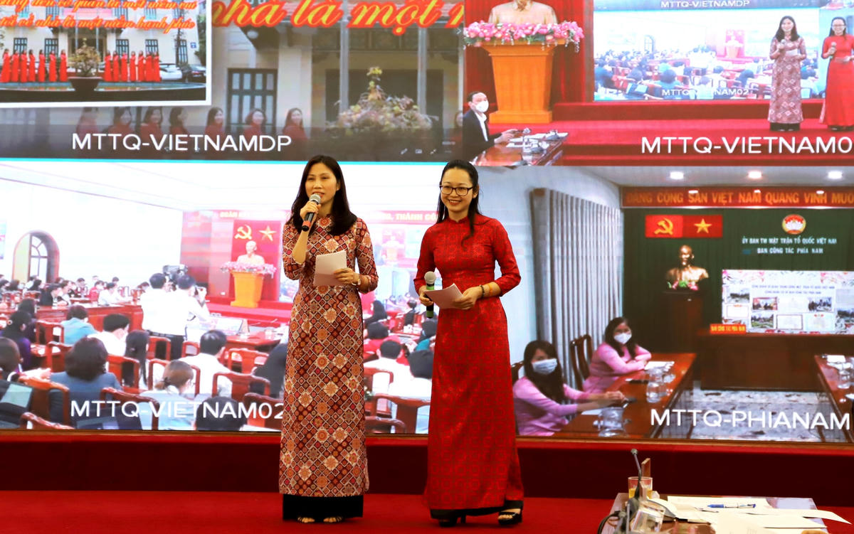 Các phần thi được trình bày với nội dung phong phú, hình thức đa dạng, hấp dẫn.