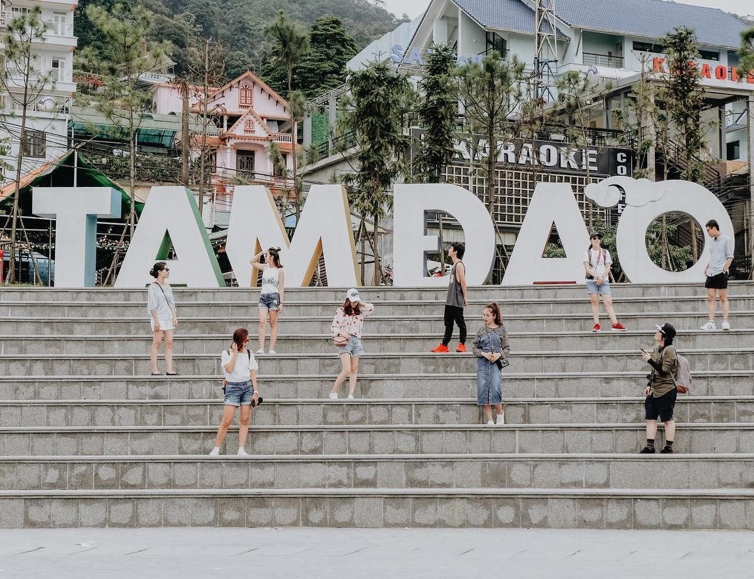 : Tam Đảo là điểm đến thu hút đông đảo giới trẻ với vô vàn góc check-in độc đáo