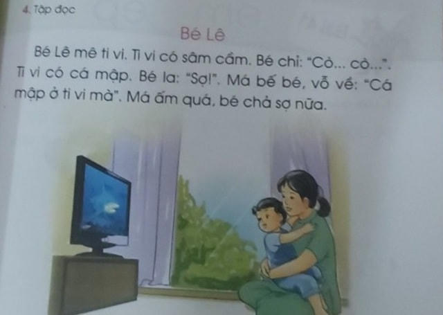Phần tập đọc hơi dài và sử dụng từ địa phương.  