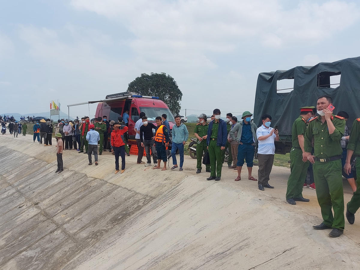 Lực lượng Công an được huy động tối đa để hỗ trợ cứu hộ, cứu nạn.