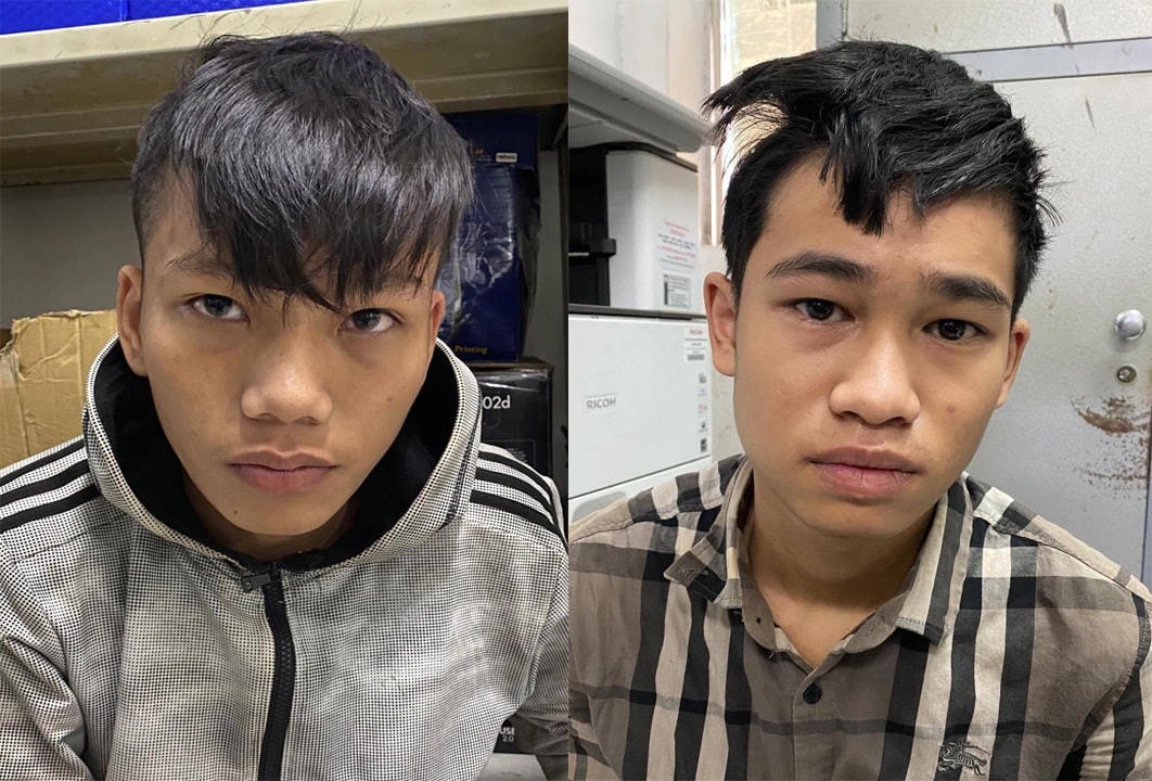 Hai đối tượng Nguyễn Huỳnh Thanh Hùng và Lư Phúc Chinh.