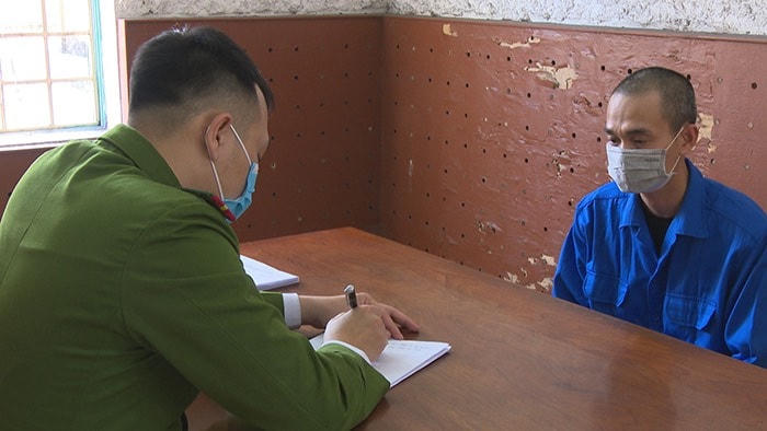 Vũ Ngọc Thành, một trong các đối tượng cầm đầu đường dây cờ bạc. Ảnh: Công an tỉnh Quảng Ninh.