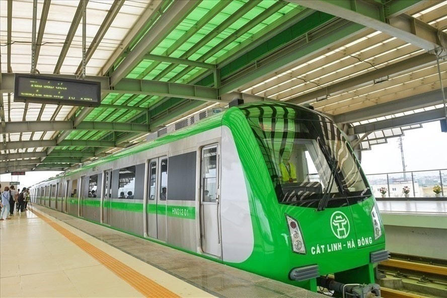 Dự án đường sắt đô thị Cát Linh – Hà Đông đang hoàn tất giai đoạn cuối cùng để có thể đưa vào khai thác.  