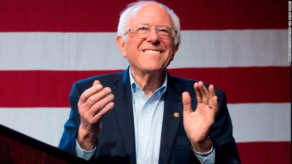 Thượng nghị sĩ Bernie Sanders. Ảnh: CNN .  