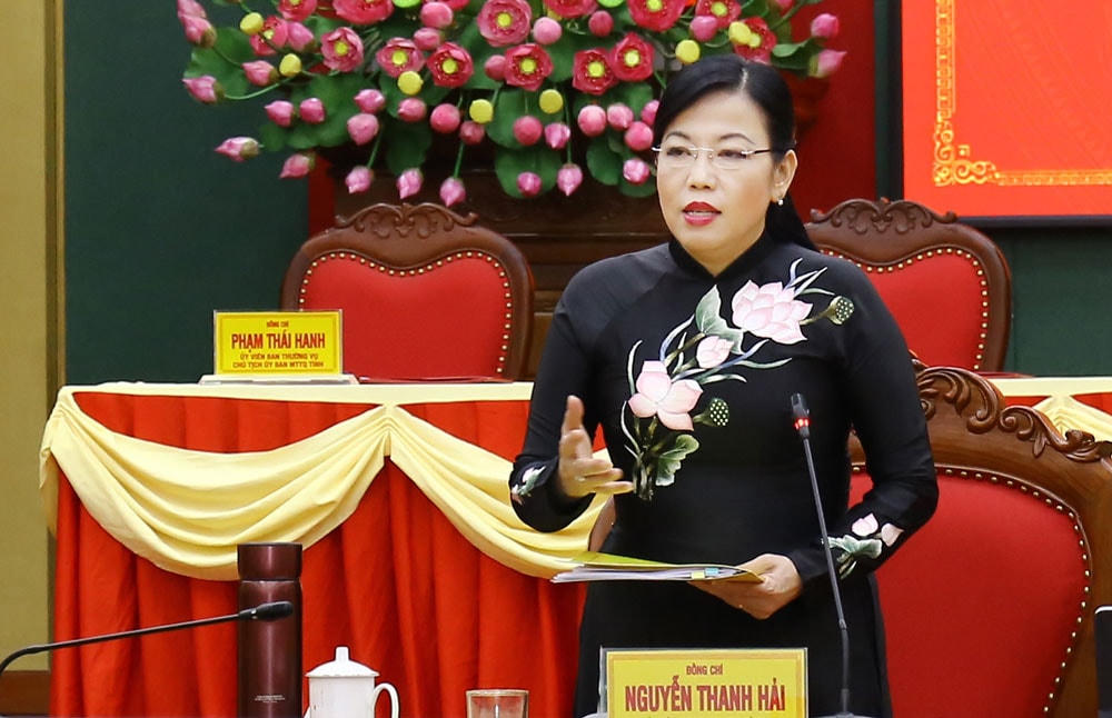 Bí thư Tỉnh ủy Thái Nguyên phát biểu tại Lễ ký kết Quy chế phối hợp công tác.