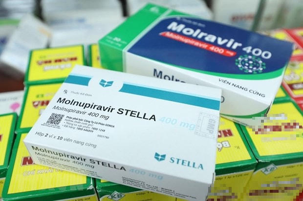 Thuốc Molnupiravir điều trị Covid-19 do Việt Nam sản xuất.