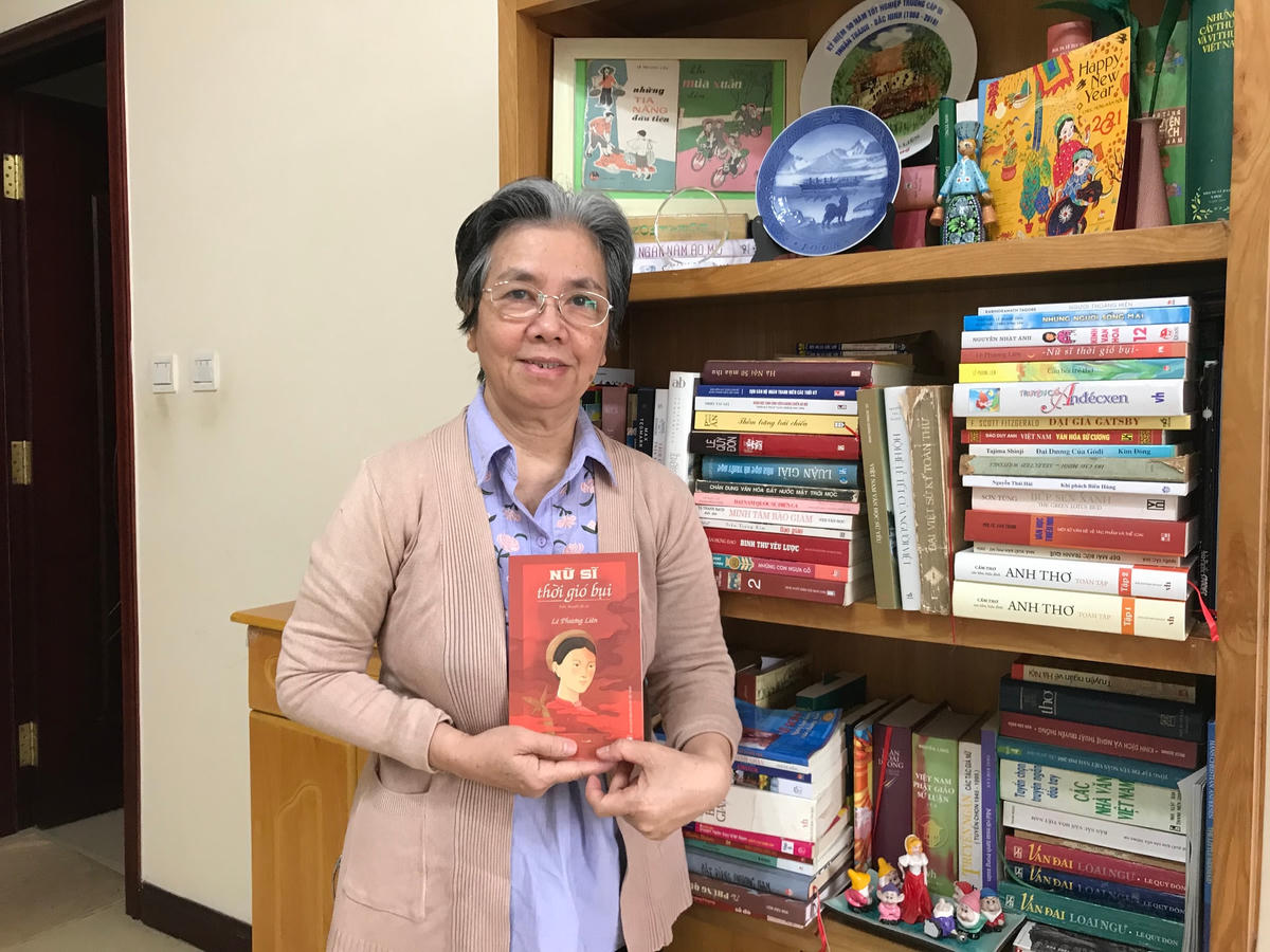 Nhà văn Lê Phương Liên.
