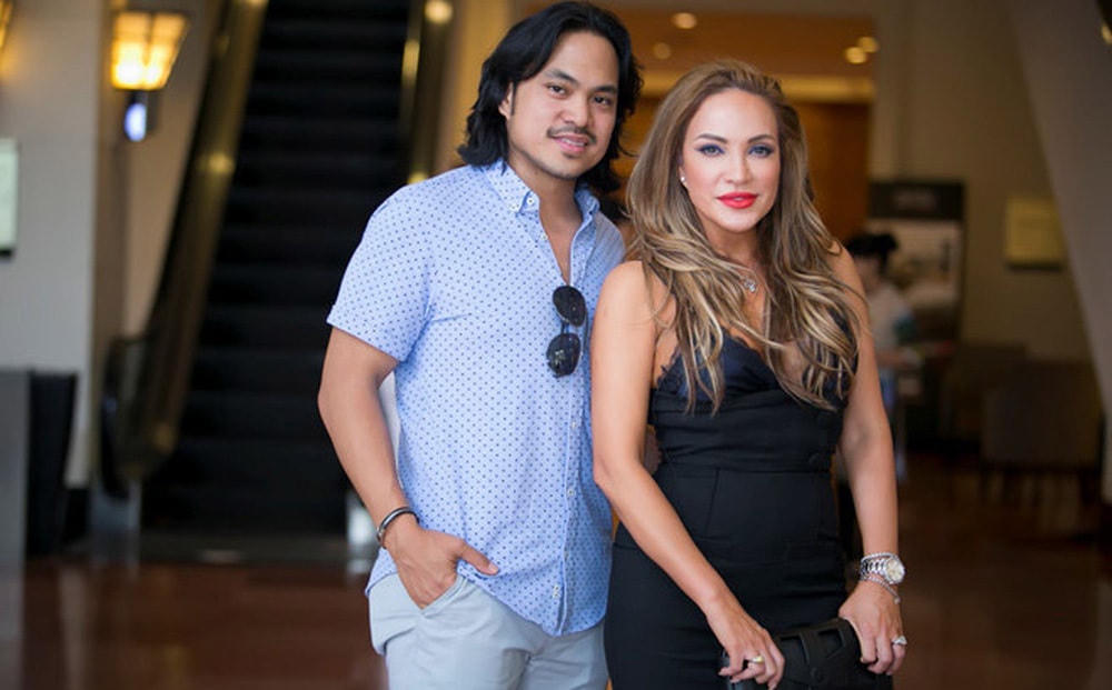 Thanh Hà thủa còn mặn nồng bên tình trẻ. 