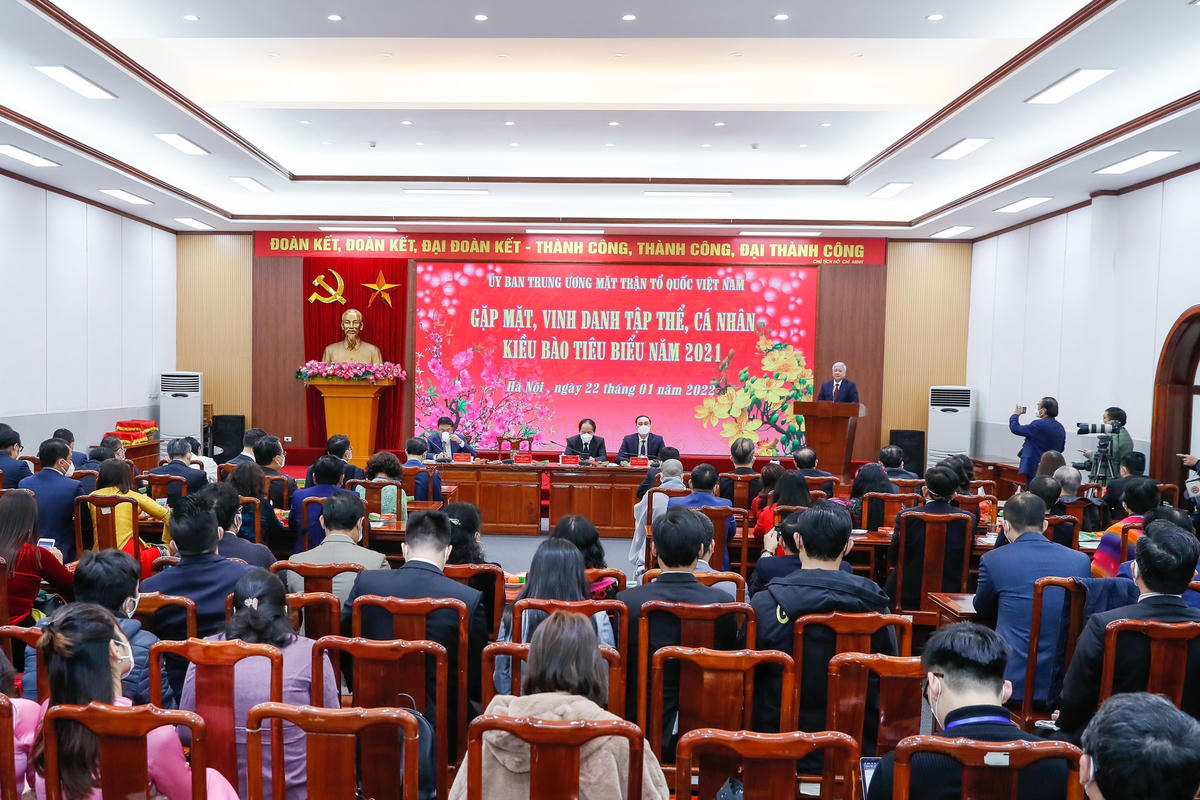 Quang cảnh buổi gặp mặt.