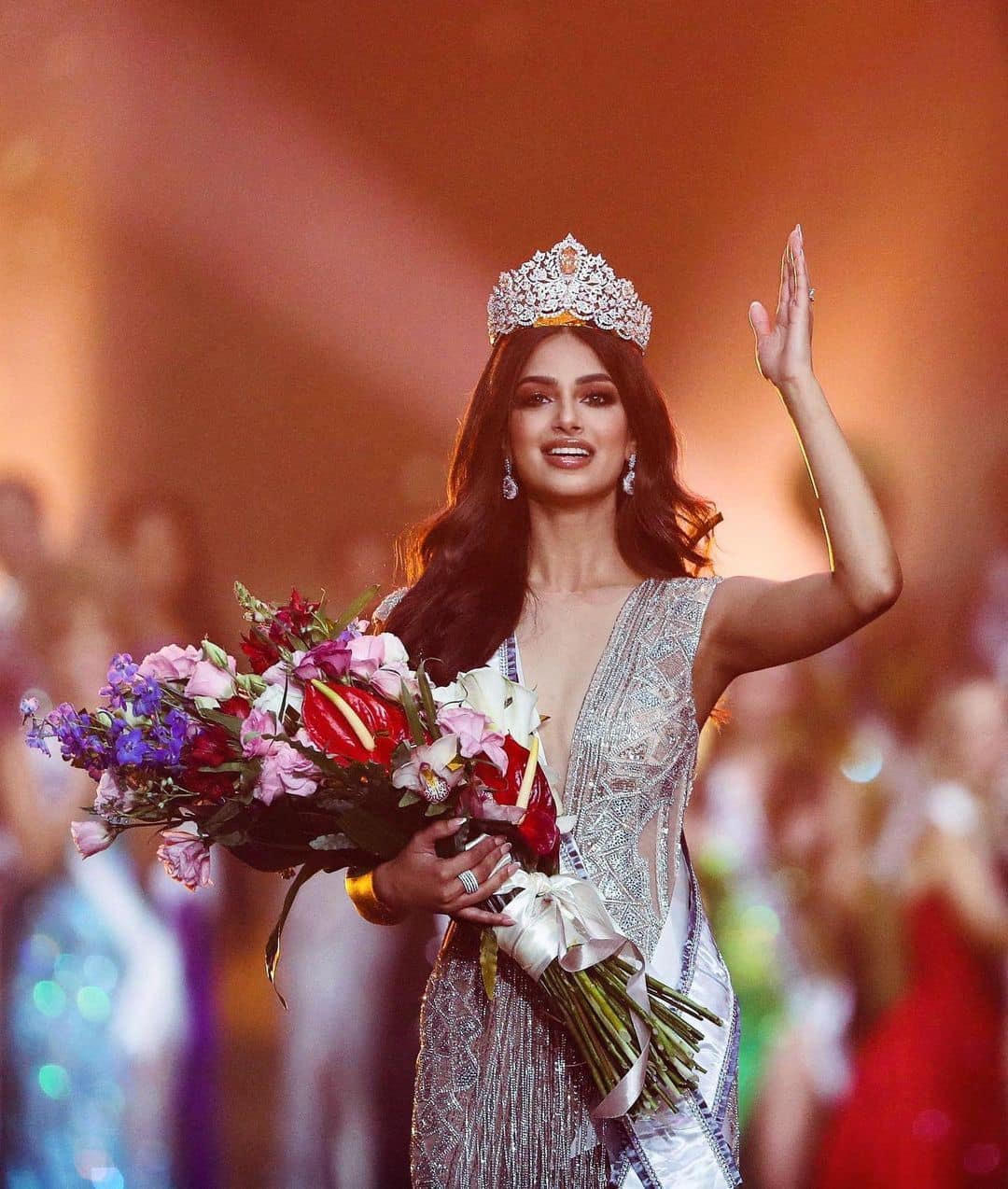 Harnaaz Sandhu luôn tự tin vào thế mạnh của bản thân. 