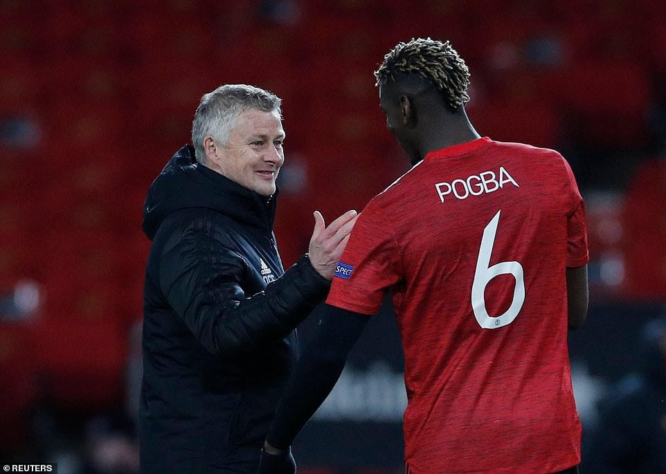 Pogba cũng có trận đấu khiến cho HLV Solskjaer hài lòng.