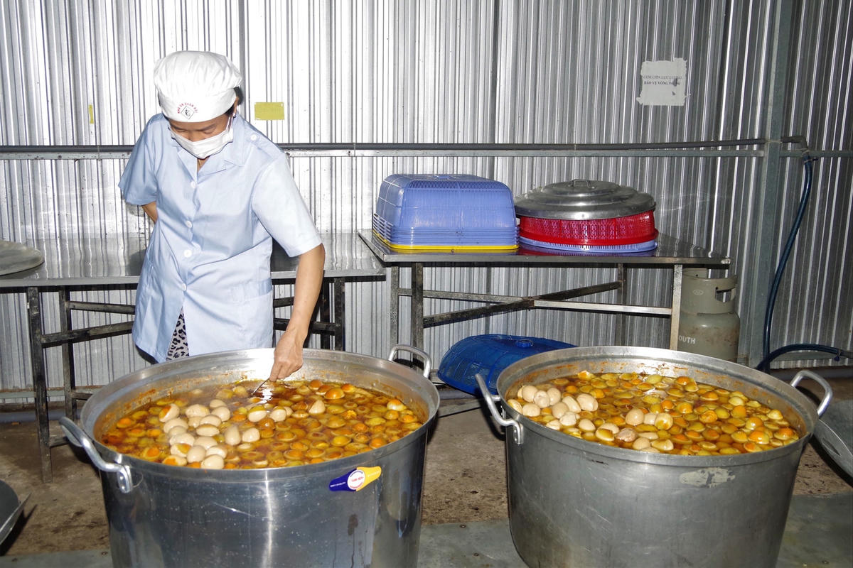 Bữa ăn luôn đảm bảo dinh dưỡng.