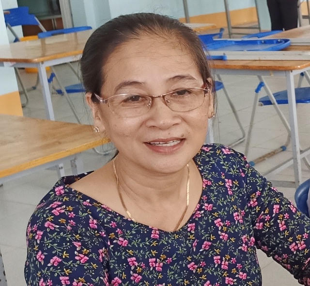 Cô giáo Trần Thị Kim Dung nay đã 52 tuổi.  