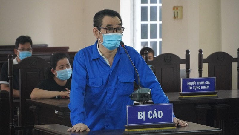 Bị cáo Lê Văn Lý. Ảnh: H.P