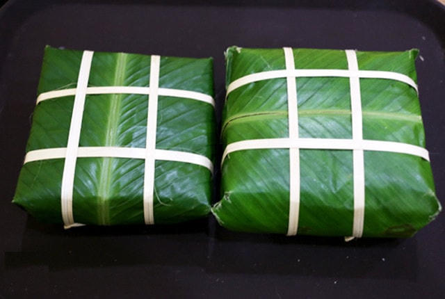 Bí kíp gói bánh chưng đẹp và vuông trong ngày Tết