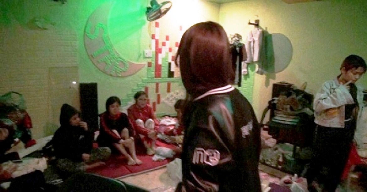 Nơi quản lý các thiếu nữ trong quán karaoke Hoàng Gia.