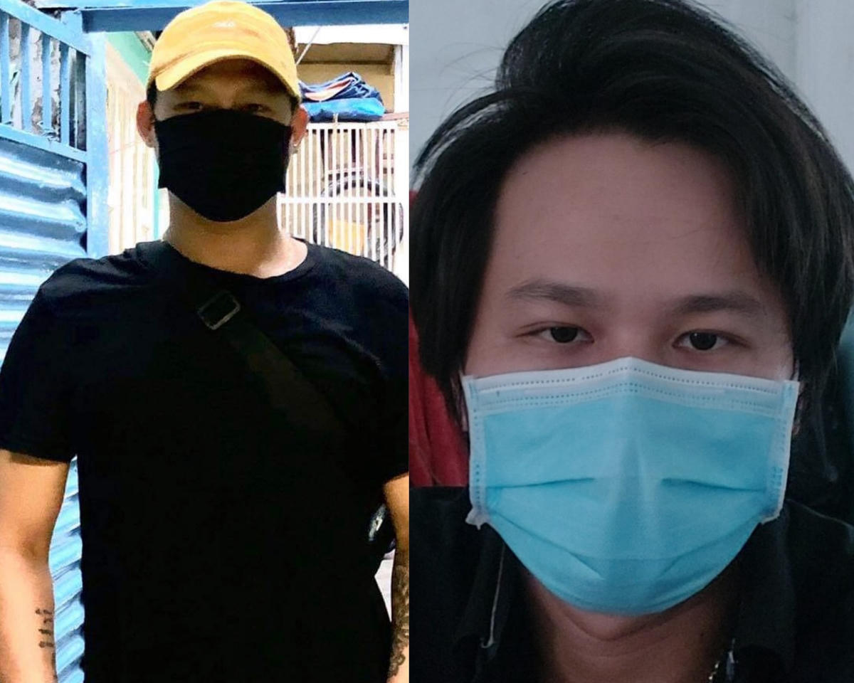 Anh Trần Trương Hiếu (bên trái) và anh Phạm Quyết Thắng (bên phải) đều là những F0 vượt "cửa tử" hồi sinh. Ảnh: NVCC.