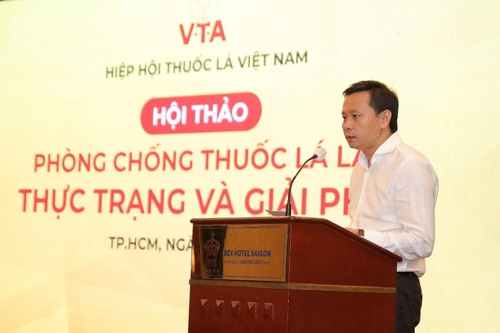 Ông Hồ Lê Nghĩa, Chủ tịch VTA phát biểu tại Hội thảo.