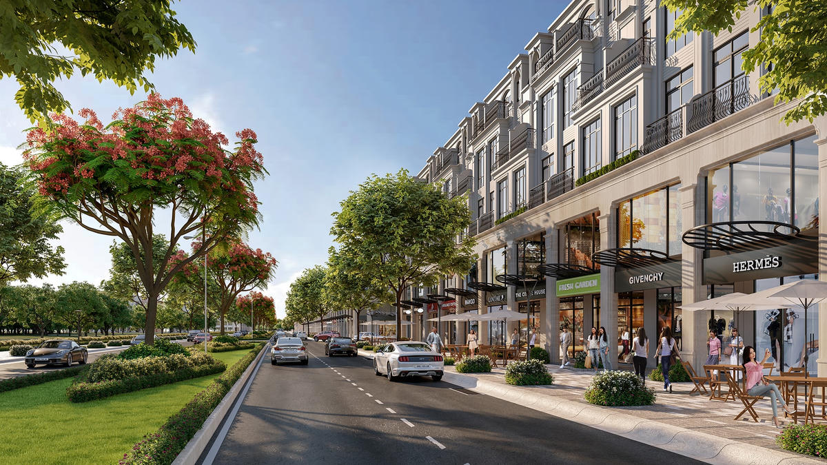 Hinode Royal Park là khu đô thị mở kết hợp an cư và kinh doanh hiện đại, đẳng cấp.