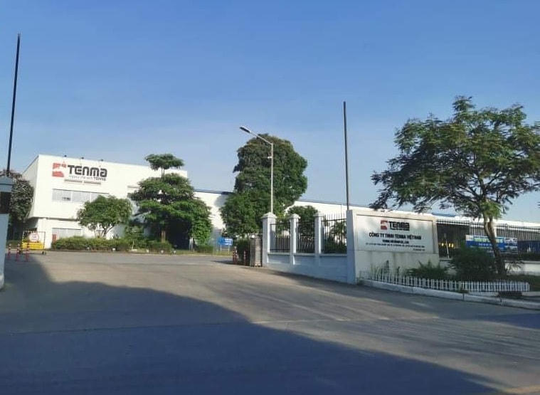 Trụ sở Công ty TNHH Tenma Việt Nam tại Bắc Ninh.