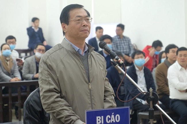 Cựu Bộ trưởng Bộ Công thương Vũ Huy Hoàng.