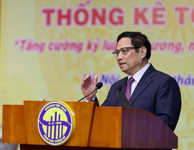 Thủ tướng Phạm Minh Chính phát biểu chỉ đạo Hội nghị. Ảnh: VGP.