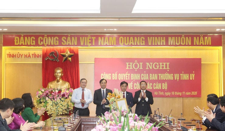Ông Trần Thế Dũng được phân công giữ chức Phó Bí thư Thường trực Tỉnh ủy.