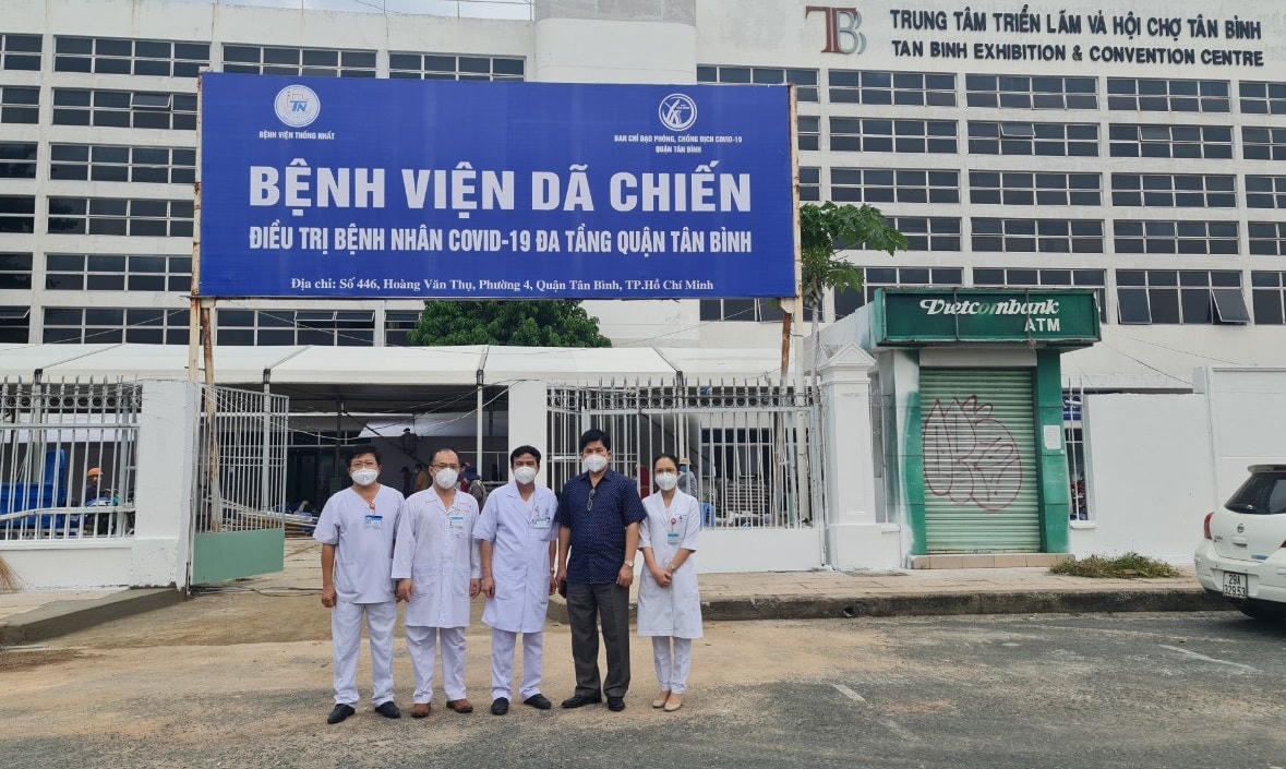 Vận động tình nguyện viên tham gia Bệnh viện Dã chiến Điều trị Covid-19 đa tầng quận Tân Bình