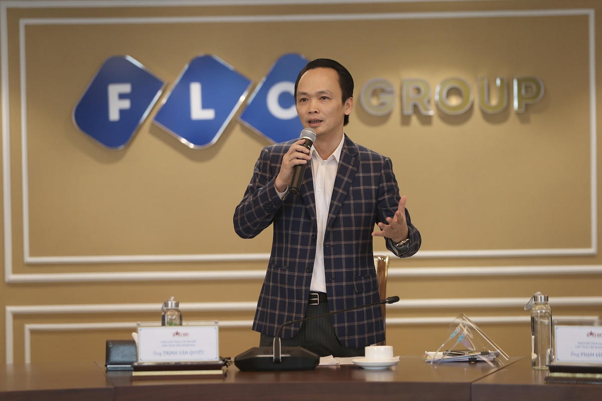  Ông Trịnh Văn Quyết, Chủ tịch FLC.