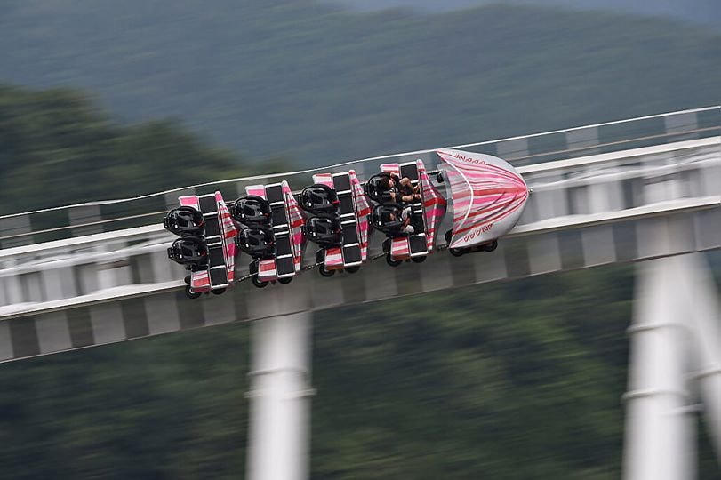 Do-Dodonpa có khả năngtăng tốc từ 0 đến 180 km/h chỉ trong 1,56 giây. Ảnh: O.C.