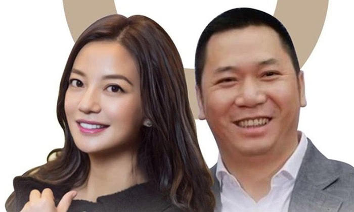 Triệu Vy và chồng từng vướng bê bối thao túng thị trường cổ phiếu.