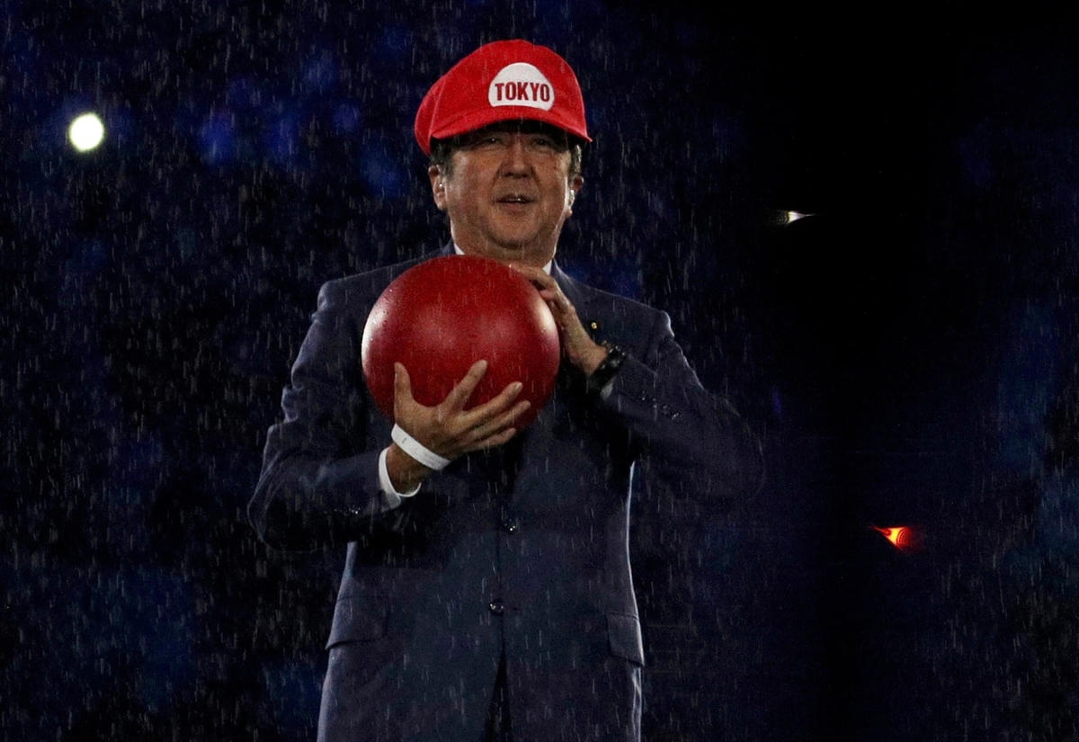 Ban tổ chức muốn thông qua hình ảnh Mario để lan tỏa một thông điệp hòa bình.
