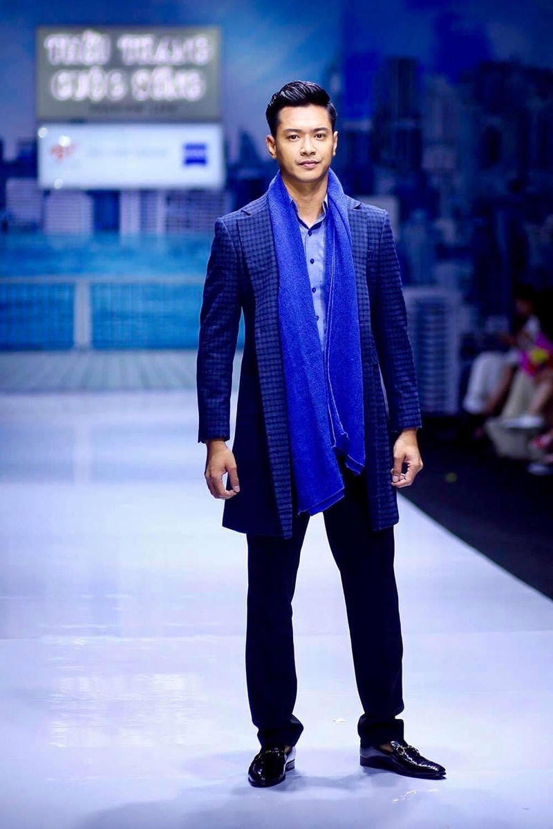 Siêu mẫu Hồ Đức Vĩnh.