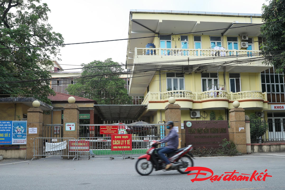[ẢNH] Đông Anh thực hiện cách ly y tế các khu vực liên quan ca mắc Covid-19 mới 