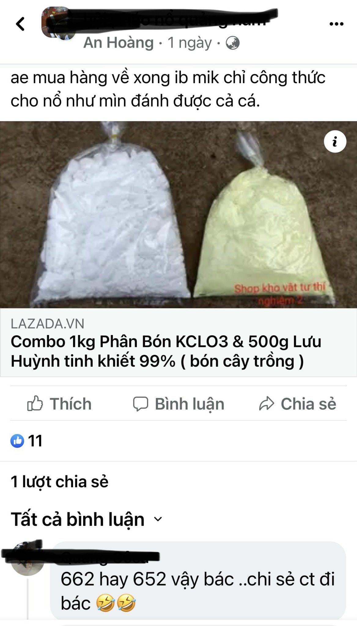 Thuốc pháo được các đối tượng bán trá hình là "phân bón".