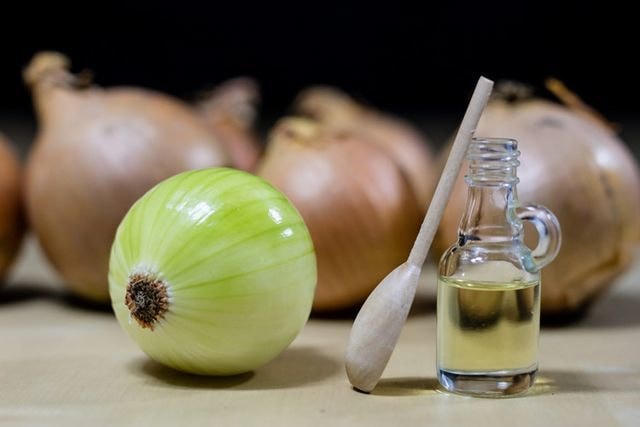 Nước ép hành tây.