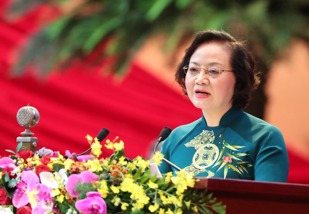 Thứ trưởng Bộ Nội vụ Phạm Thị Thanh Trà.