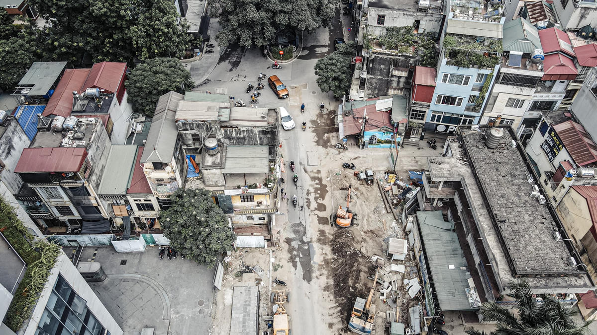 Ban QLDA quận Thanh Xuân khẳng định, tiến độ dự án đến giữa tháng 11 cơ bản sẽ hoàn thành.  